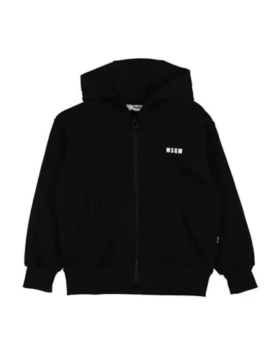 Msgm Babies'  Toddler Boy Sweatshirt Black Size 6 Cotton