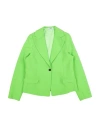 Msgm Babies'  Toddler Girl Blazer Acid Green Size 4 Polyester, Elastane