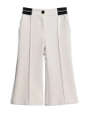 Msgm Babies'  Toddler Girl Pants Beige Size 4 Polyester, Elastane