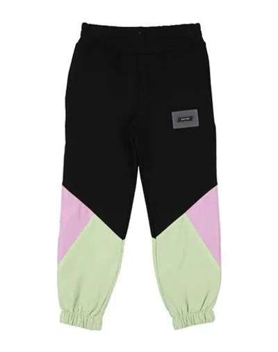 Msgm Babies'  Toddler Girl Pants Black Size 6 Cotton, Polyester