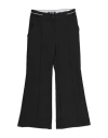 Msgm Toddler Girl Pants Black Size 6 Polyester, Elastane In Black