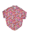 Msgm Babies'  Toddler Girl Shirt Fuchsia Size 6 Viscose In Pink