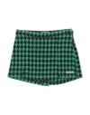 Msgm Toddler Girl Shorts & Bermuda Shorts Green Size 6 Cotton, Polyester In Green