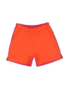 Msgm Toddler Girl Shorts & Bermuda Shorts Orange Size 4 Cotton In Orange