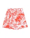 Msgm Shorts & Bermuda Shorts In Orange