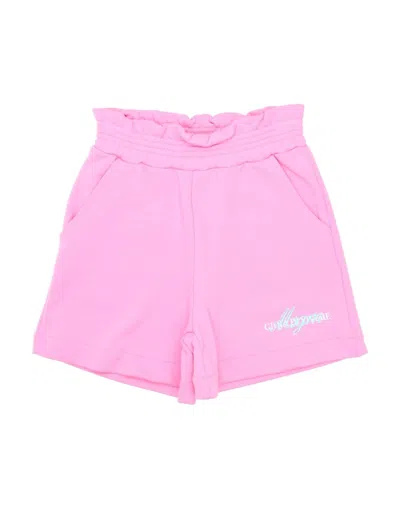 Msgm Babies'  Toddler Girl Shorts & Bermuda Shorts Pink Size 4 Cotton