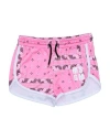 Msgm Babies'  Toddler Girl Shorts & Bermuda Shorts Pink Size 4 Polyester