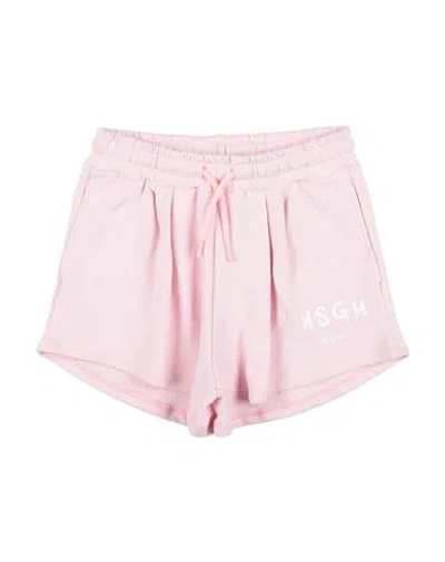 Msgm Babies'  Toddler Girl Shorts & Bermuda Shorts Pink Size 6 Cotton