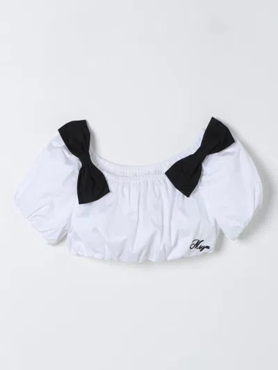Msgm Top  Kids Kids Color White