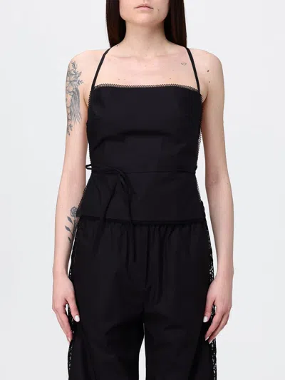 Msgm Top Woman In Black