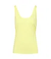 Msgm Top Yellow In Yellow