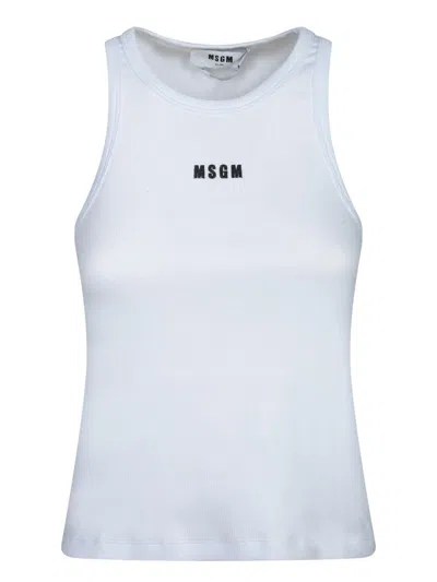 Msgm Tops In White