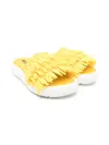 Msgm Tresor Slides In Yellow