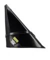 Msgm Triangle-shape Clutch Bag In Black