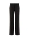 Msgm High Waist Straight Leg Trousers