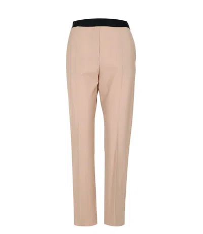 Msgm Trousers Beige In Neutral