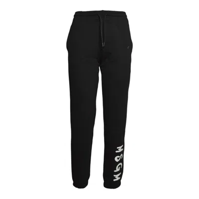 Msgm Trousers In Black