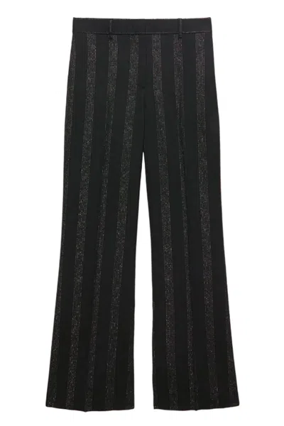 Msgm Trousers Black In Nero