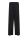 Msgm Trousers  In Stretch Wool In Blue