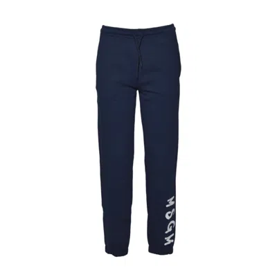 Msgm Trousers In Blue