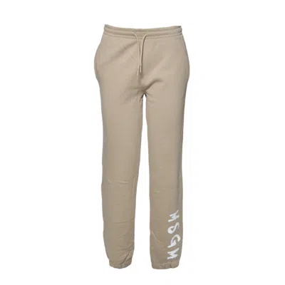 Msgm Trousers In Brown