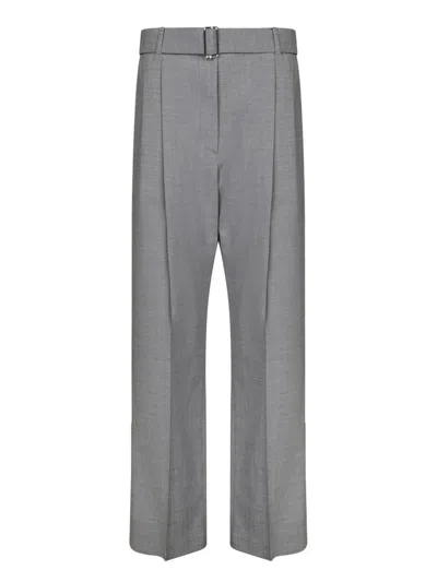 Msgm Trousers In Gray