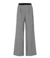 Msgm Trousers Grey In Gray