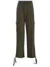 Msgm Cargo Lace-up Trousers