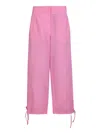 Msgm Trousers In Pink
