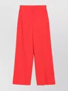 Msgm Trousers Viscose Wide-leg Design