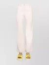 Msgm Trousers With High Waist And Pockets