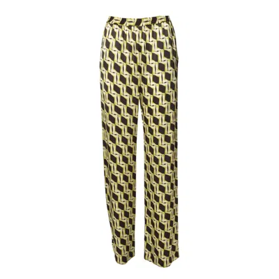 Msgm Trousers In Yellow
