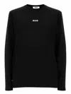 Msgm T-shirt Con Logo In Black