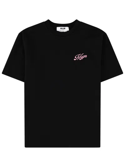 MSGM T-SHIRT CON LOGO