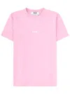 Msgm Micro Logo T-shirt In Multi