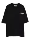 Msgm T Shirt Jersey In Black