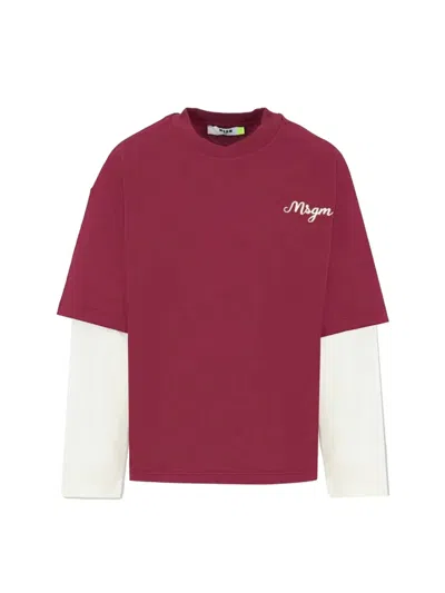 MSGM MSGM T-SHIRT JERSEY
