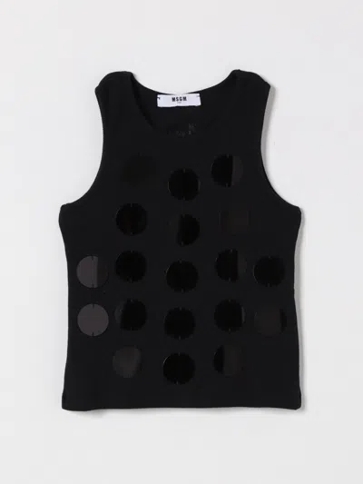 Msgm T-shirt Kids  Kids In Black