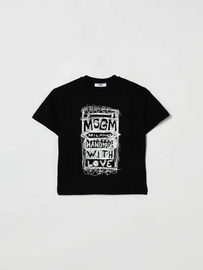 Msgm T-shirt  Kids Kids Color Black