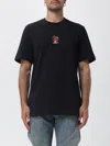 Msgm Graphic T-shirt In Black