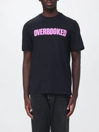 Msgm T-shirt Men Color Black In Blue