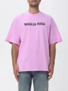Msgm T-shirt Men In Pink