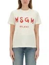 Msgm Logo-print T-shirt