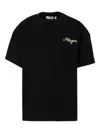 Msgm T-shirt With Logo In Black