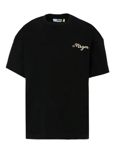 MSGM MSGM T-SHIRT WITH LOGO