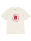 Msgm T-shirt With Logo In White