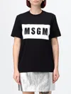 Msgm Tシャツ レディース カラー ブラック In Black