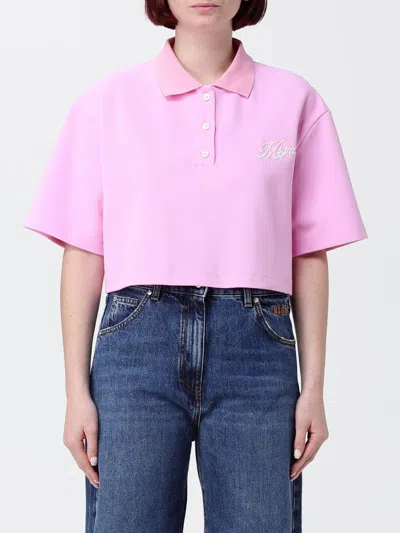 Msgm T-shirt Woman In Pink