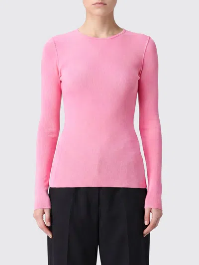 Msgm T-shirt Woman Color Pink