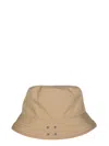 Msgm Two-tone Bucket Hat In Brown